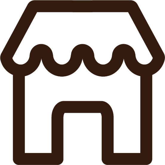 Retail shop icon